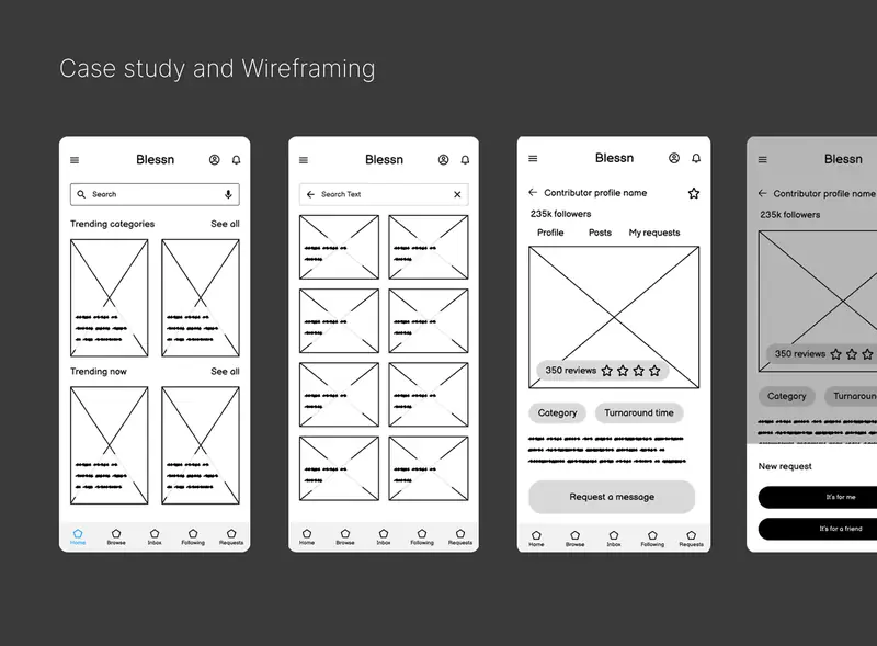 Blessn screens, board 4
